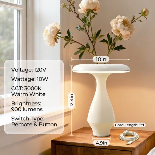 2-in-1 RGB Ceramic Table Lamp