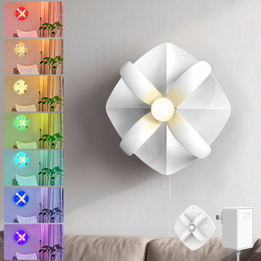 RGB Floral Mood LED Wall Light