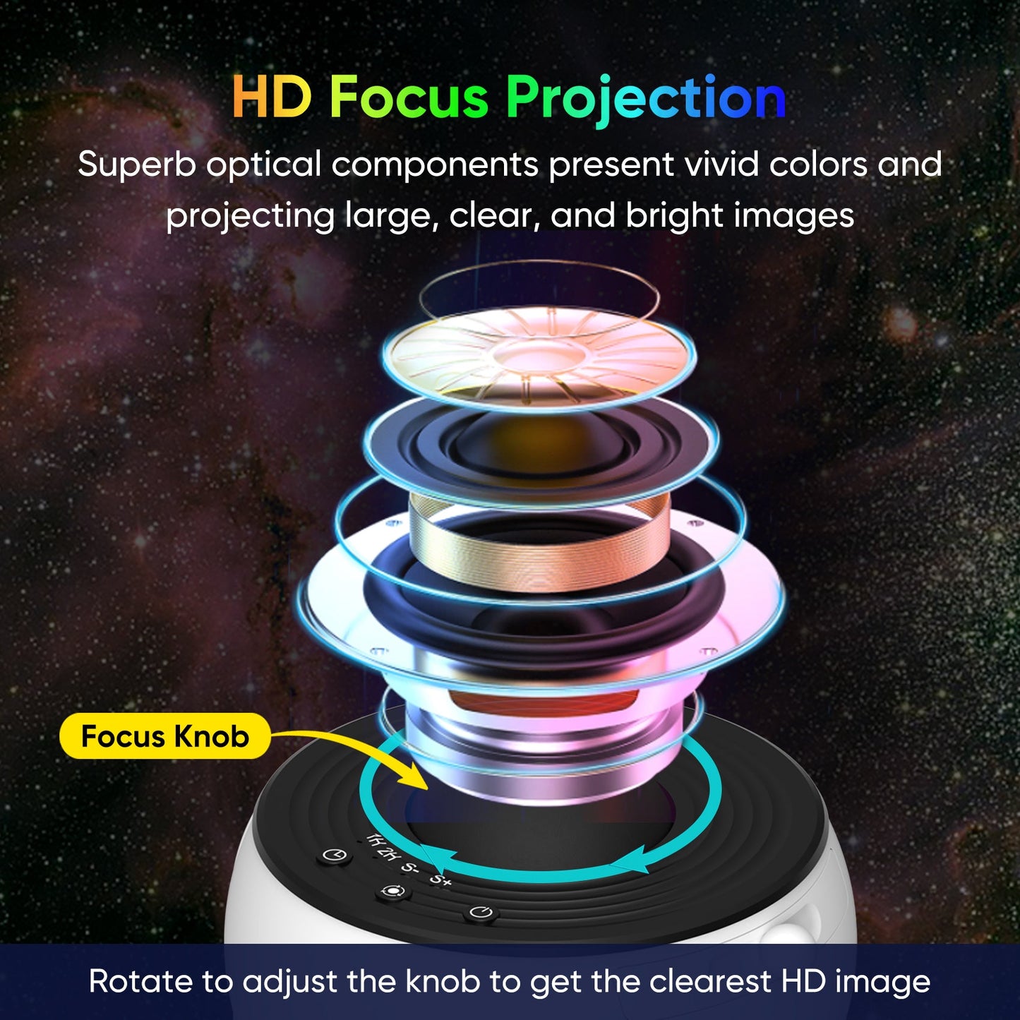 Globe Planetarium Galaxy Projector